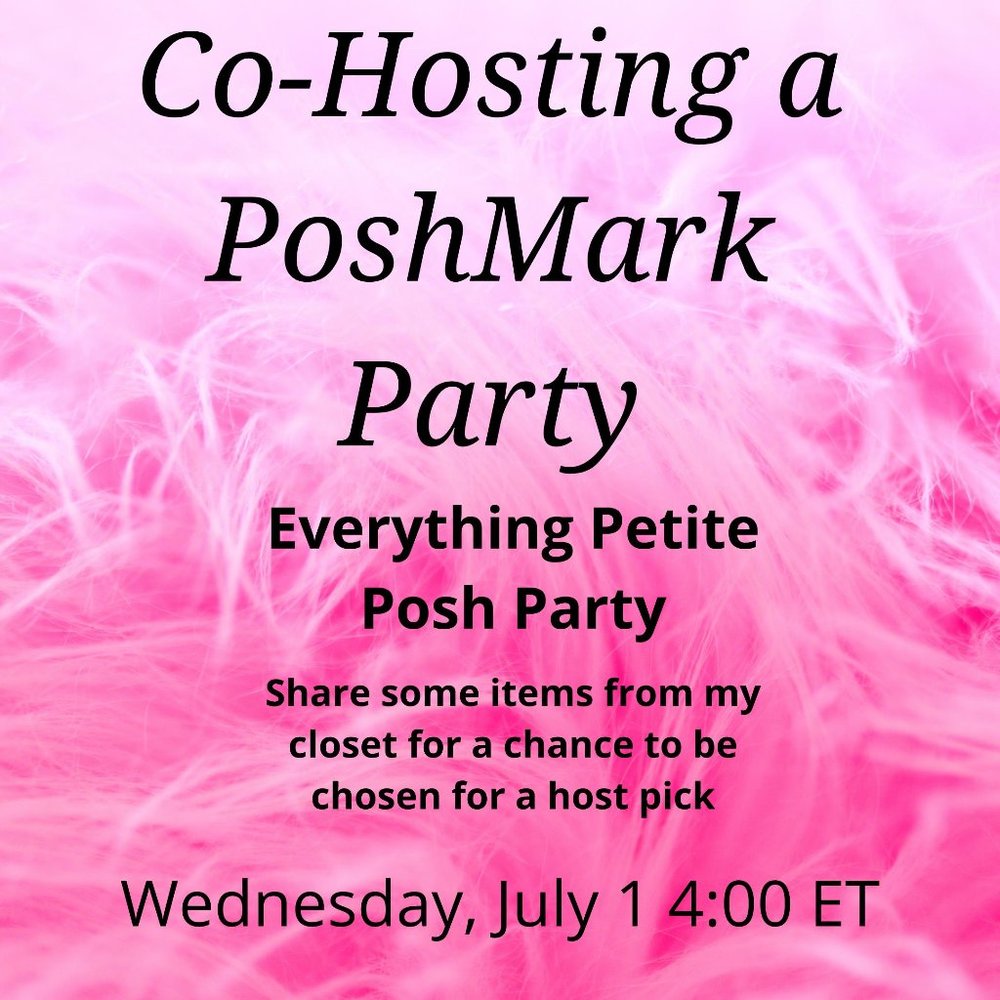 first time Co-Hosting Poshmark Party
